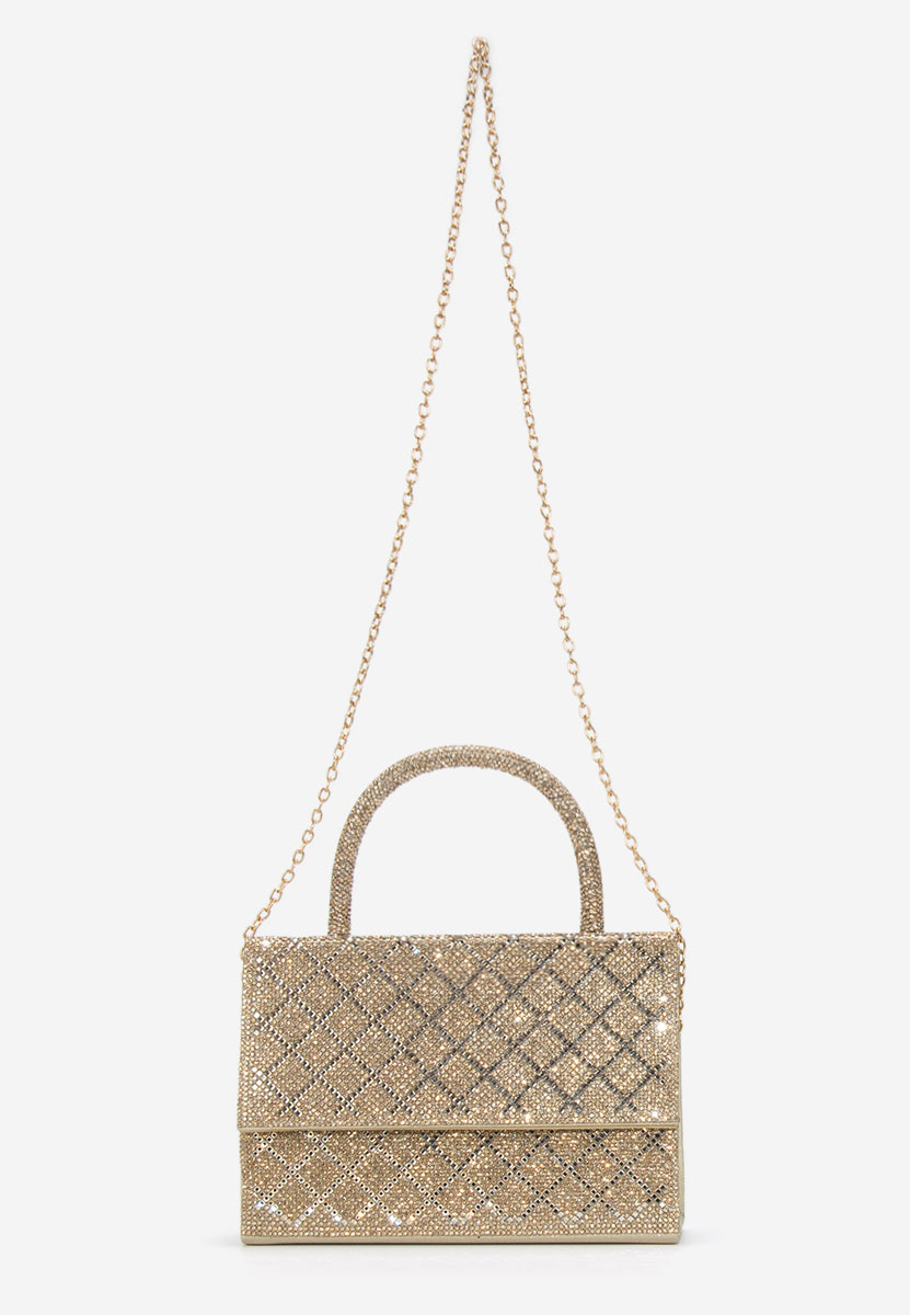 Karolima aranyszínü kézitáska