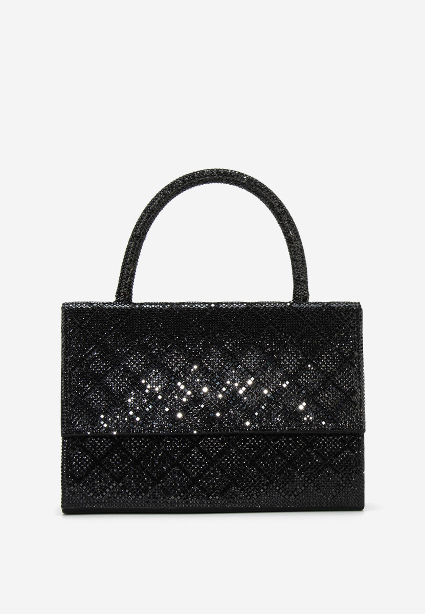 Karolima fekete kézitáska