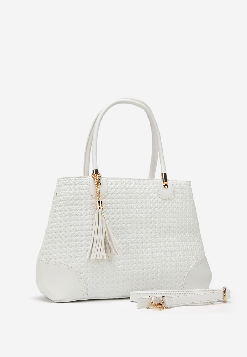 Nazmia fehér kézitáska