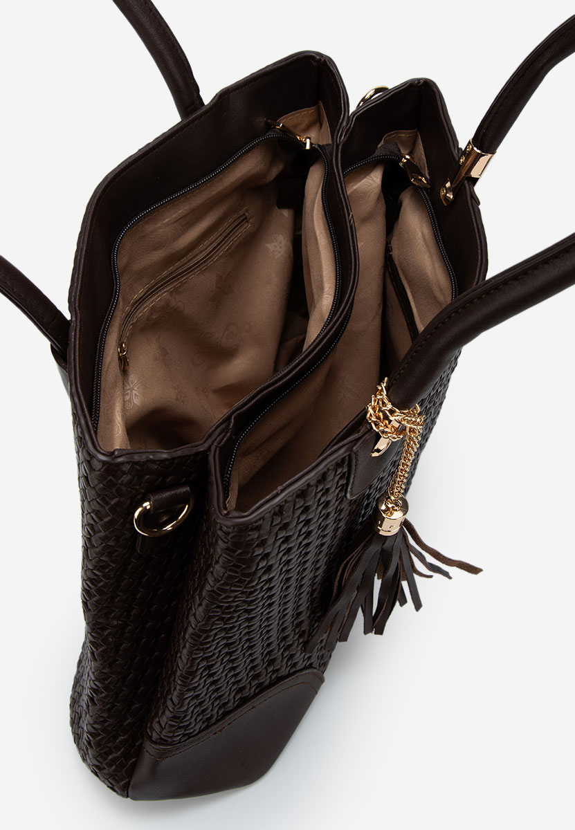 Nazmia v2 barna kézitáska