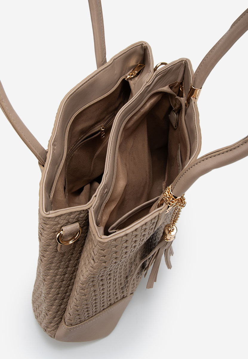 Nazmia khaki kézitáska