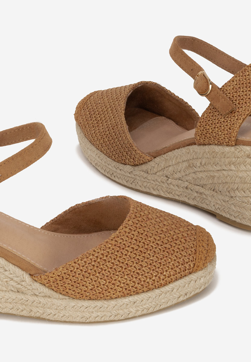 Paty camel espadrilles szandál