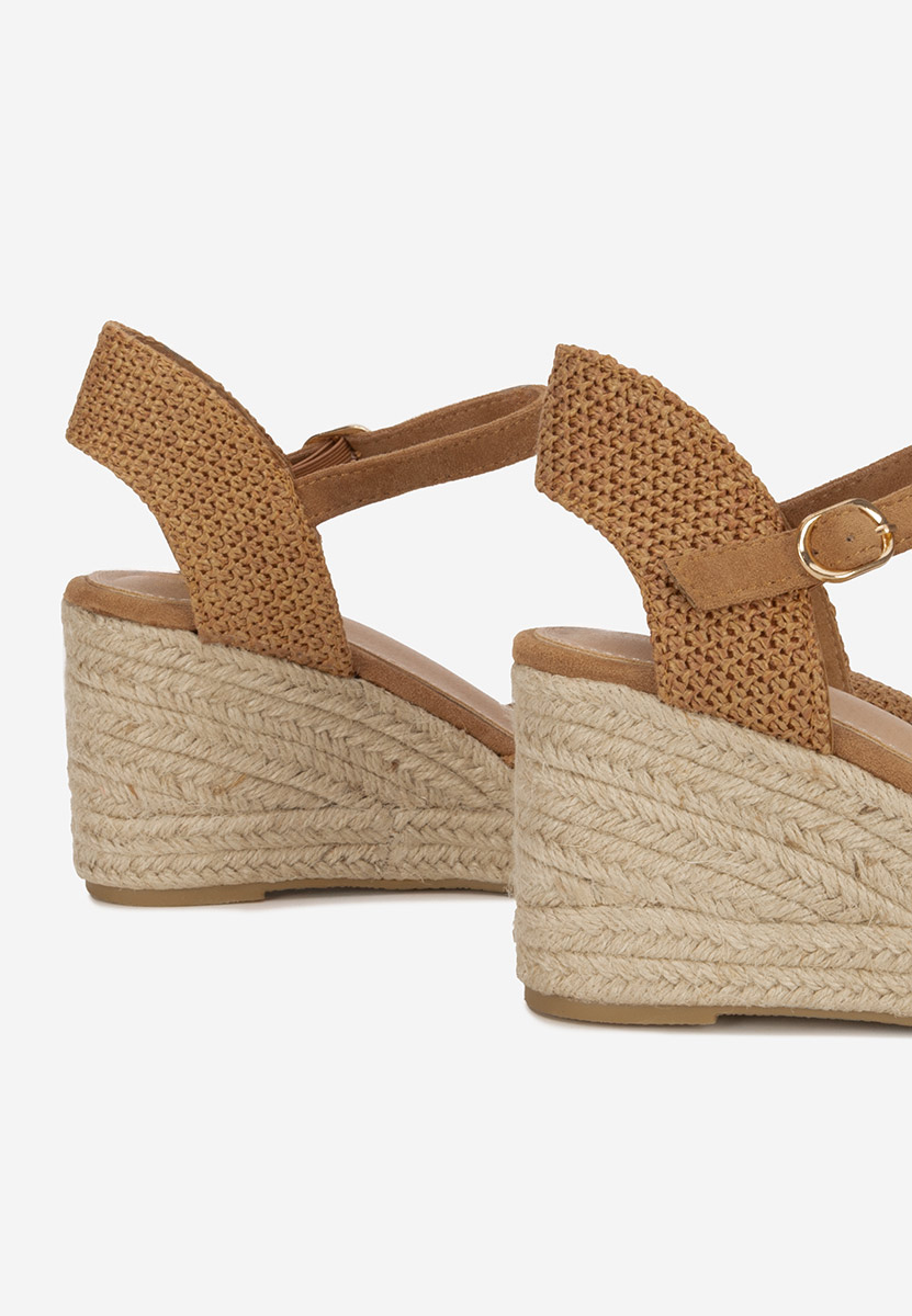 Paty camel espadrilles szandál