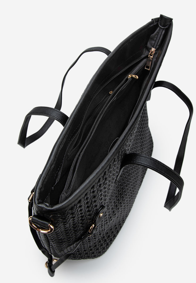 Mivya fekete kézitáska