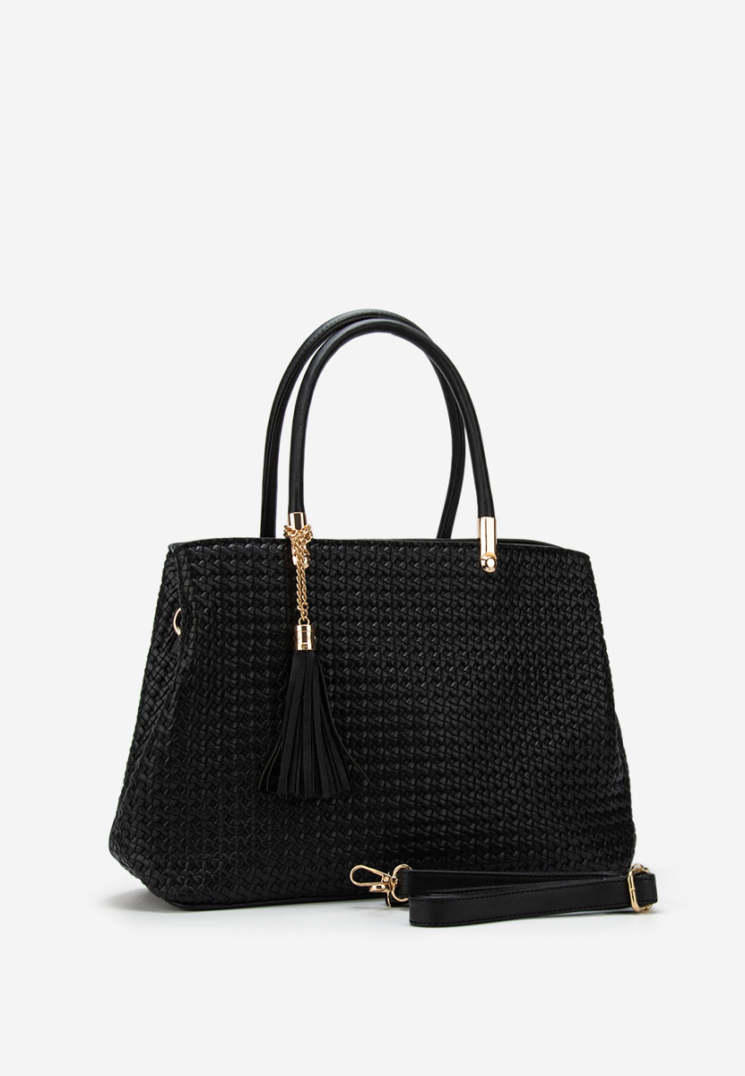 Trynia fekete kézitáska