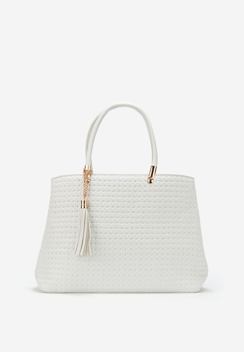 Trynia fehér kézitáska