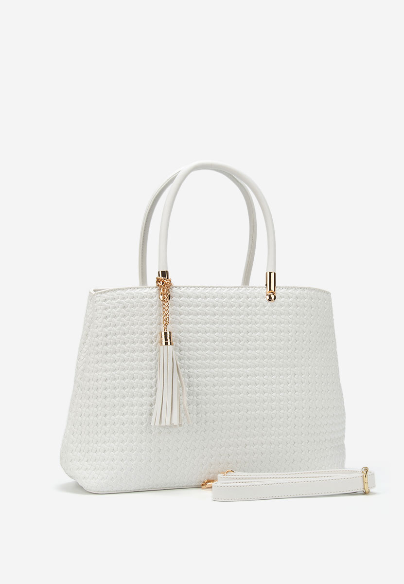 Trynia fehér kézitáska