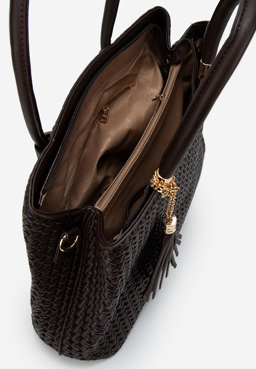 Trynia v2 barna kézitáska