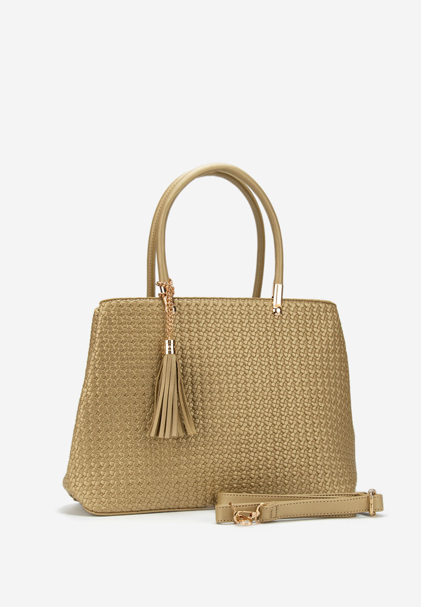 Trynia aranyszínü kézitáska