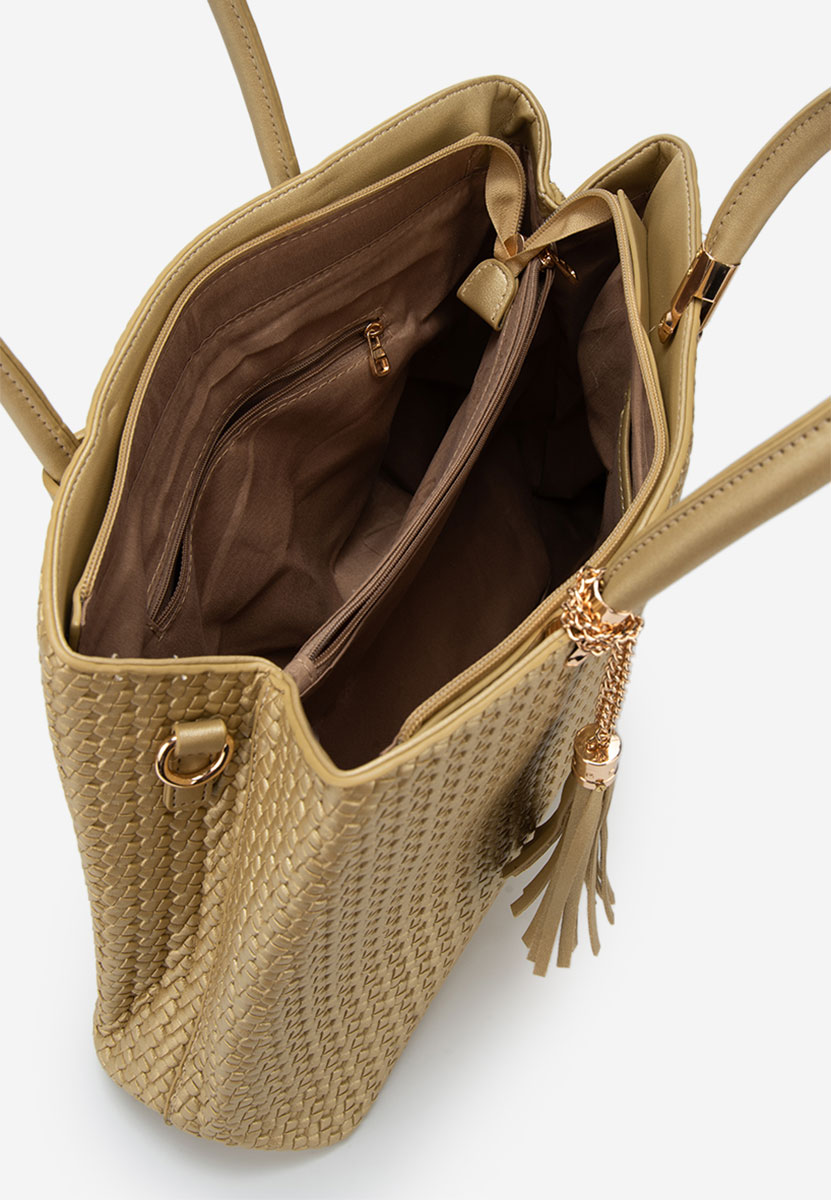 Trynia aranyszínü kézitáska