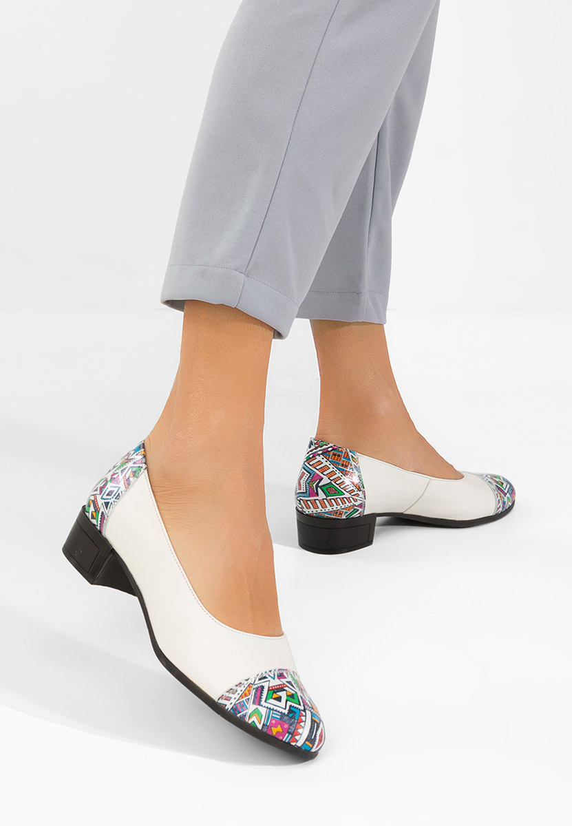 Selinna bézs bőr cipő