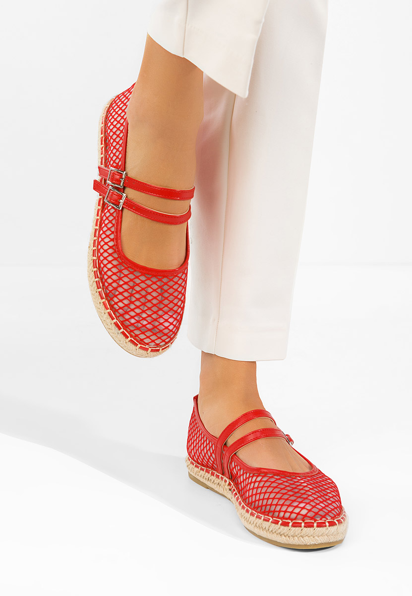 Nikia piros női espadrilles