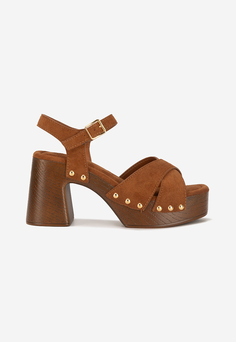 Radiana camel vastag sarkú szandál 