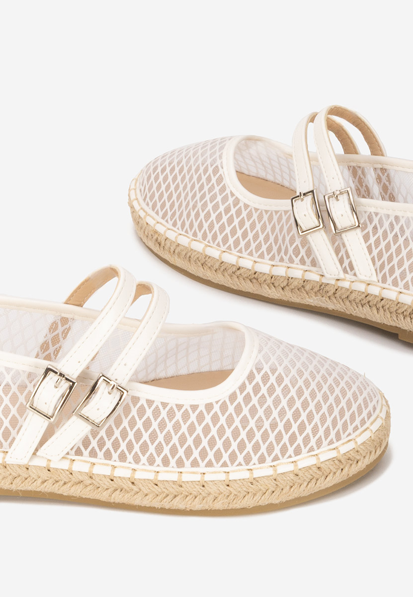 Nikia fehér női espadrilles