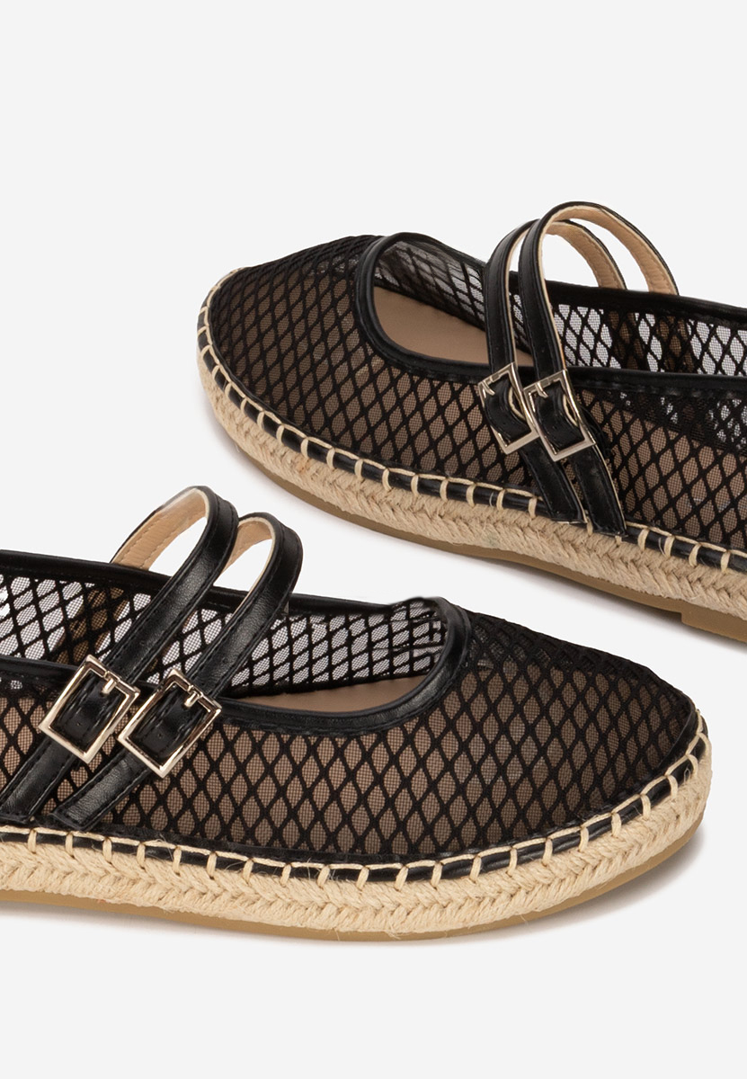Nikia fekete női espadrilles