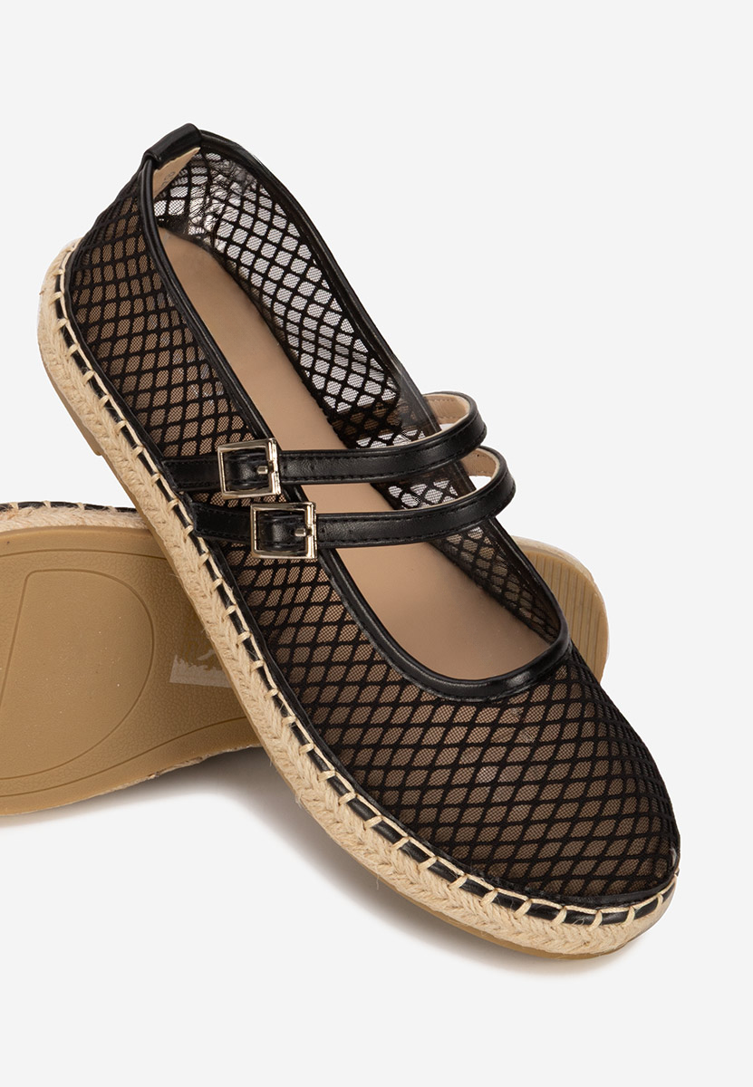 Nikia fekete női espadrilles