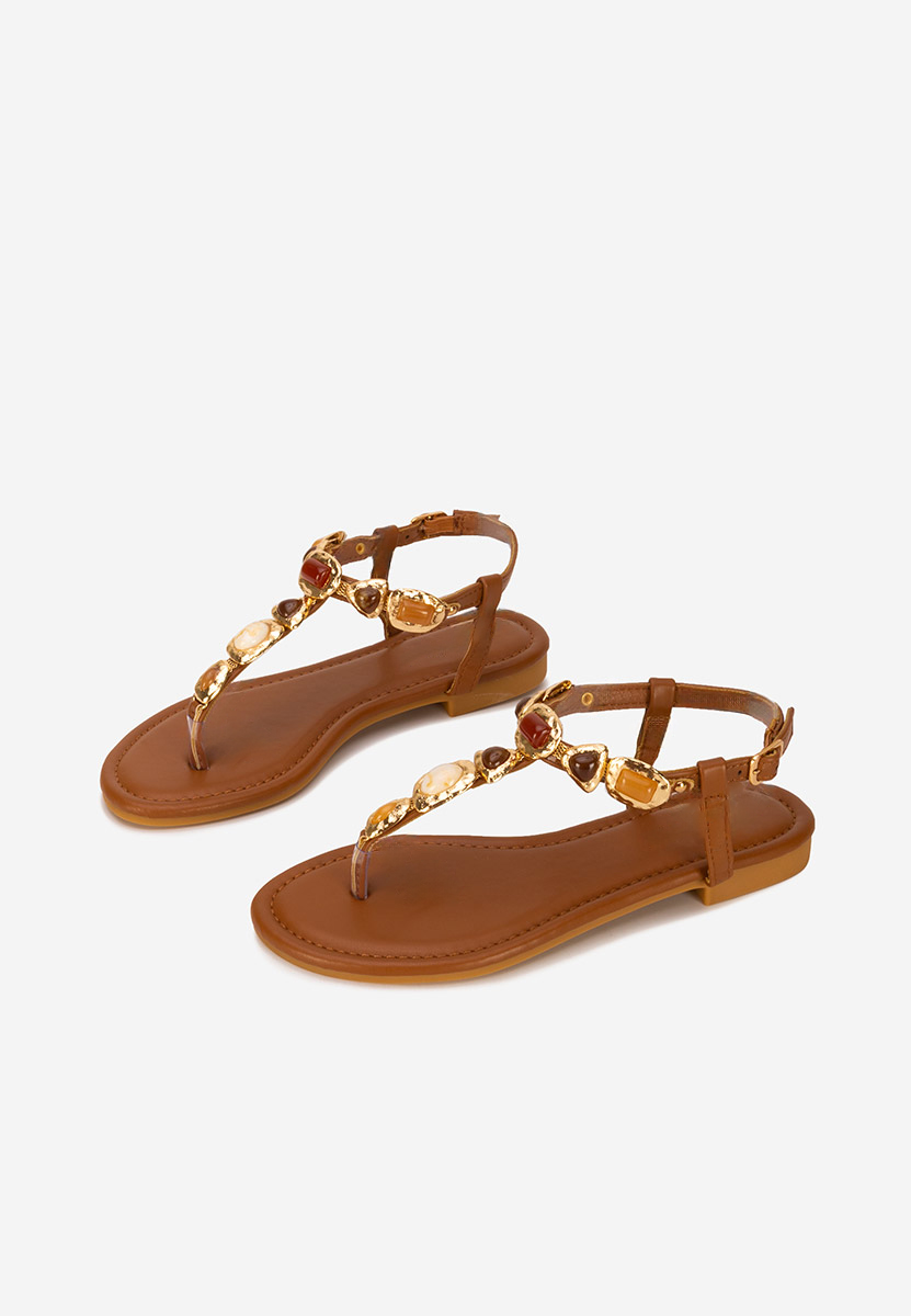 Darria camel női szandál