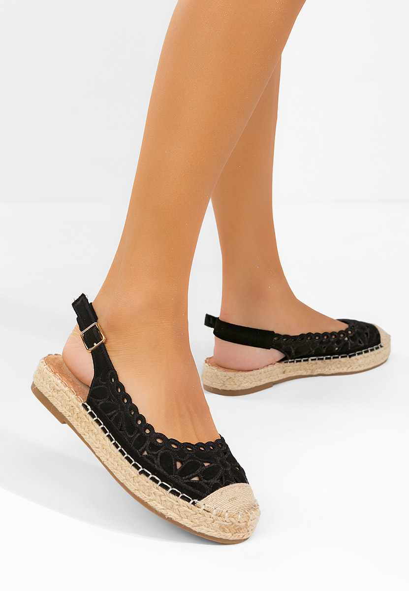 Latoria fekete női espadrilles