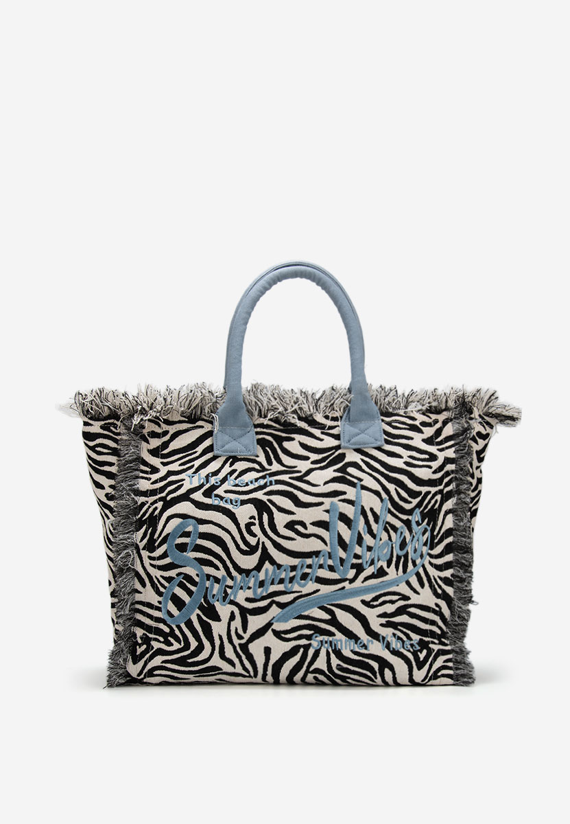 Aulelia zebra strandtáska