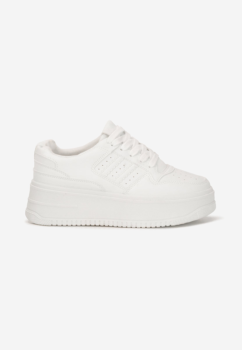 Liorna fehér telitalpú platform sneaker