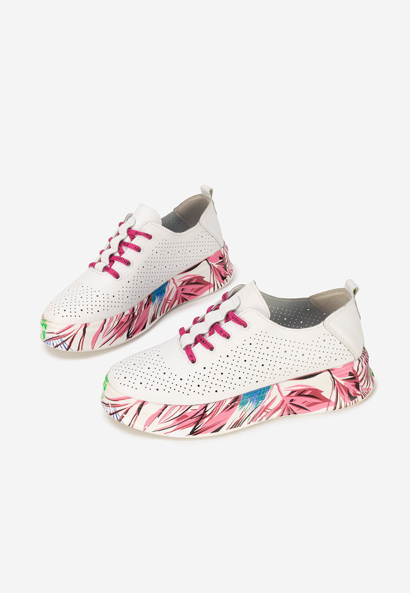 Florinna v2 fehér női bőr sneaker