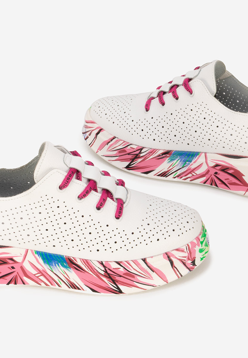 Florinna v2 fehér női bőr sneaker