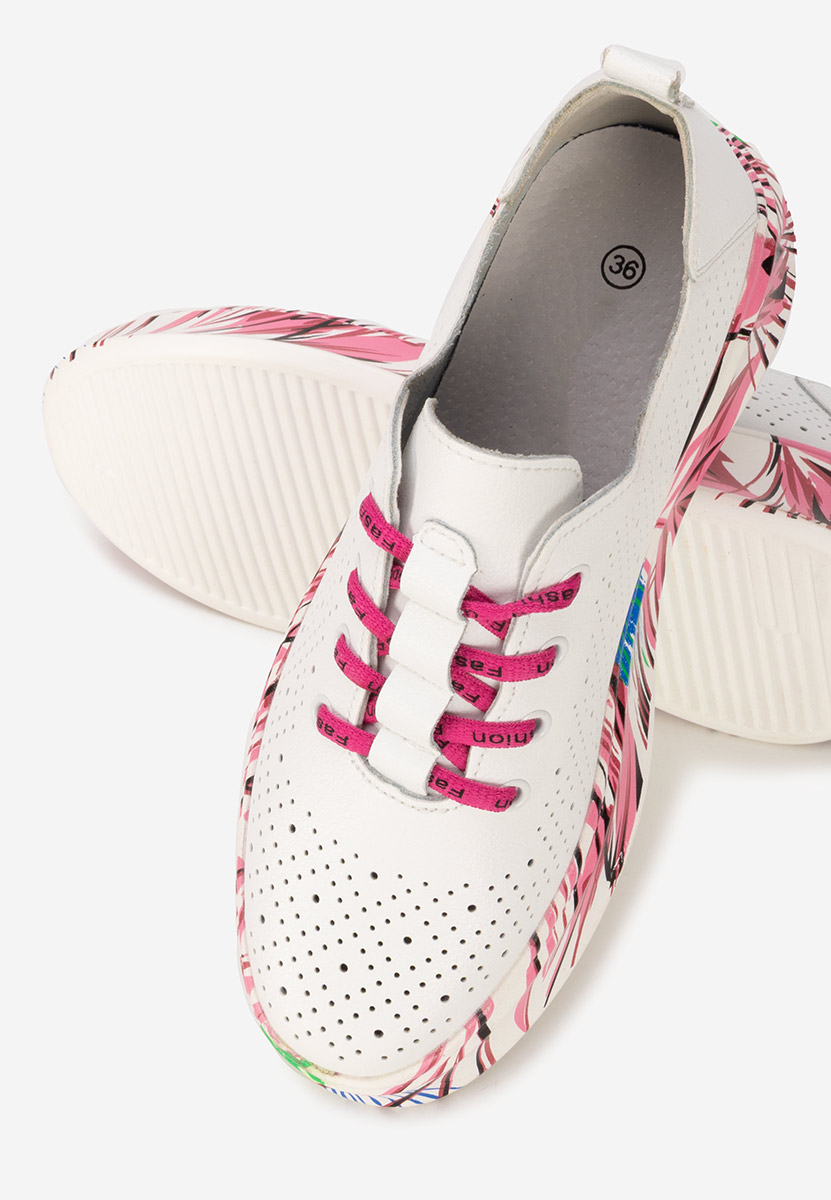 Florinna v2 fehér női bőr sneaker