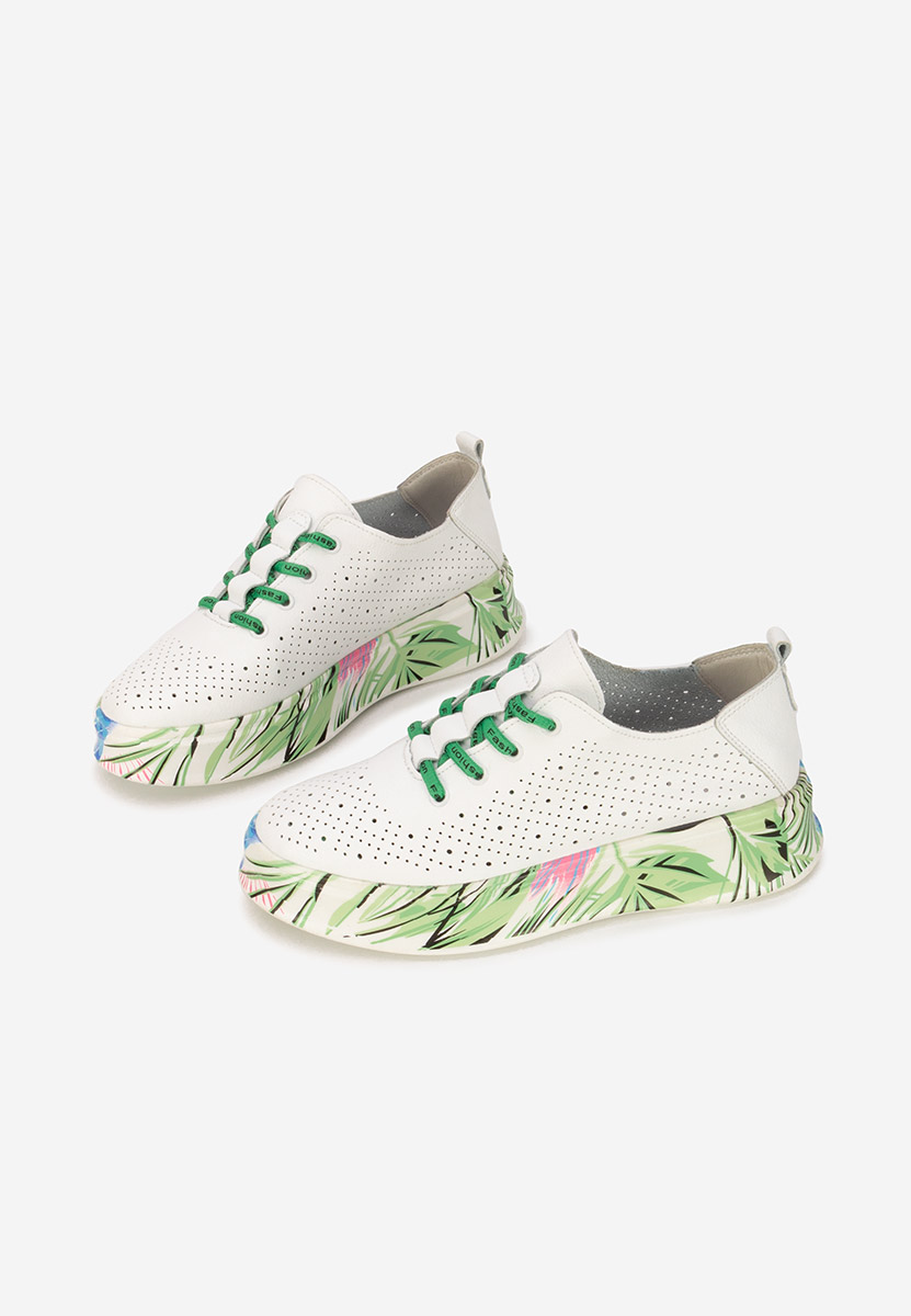 Florinna fehér női bőr sneaker
