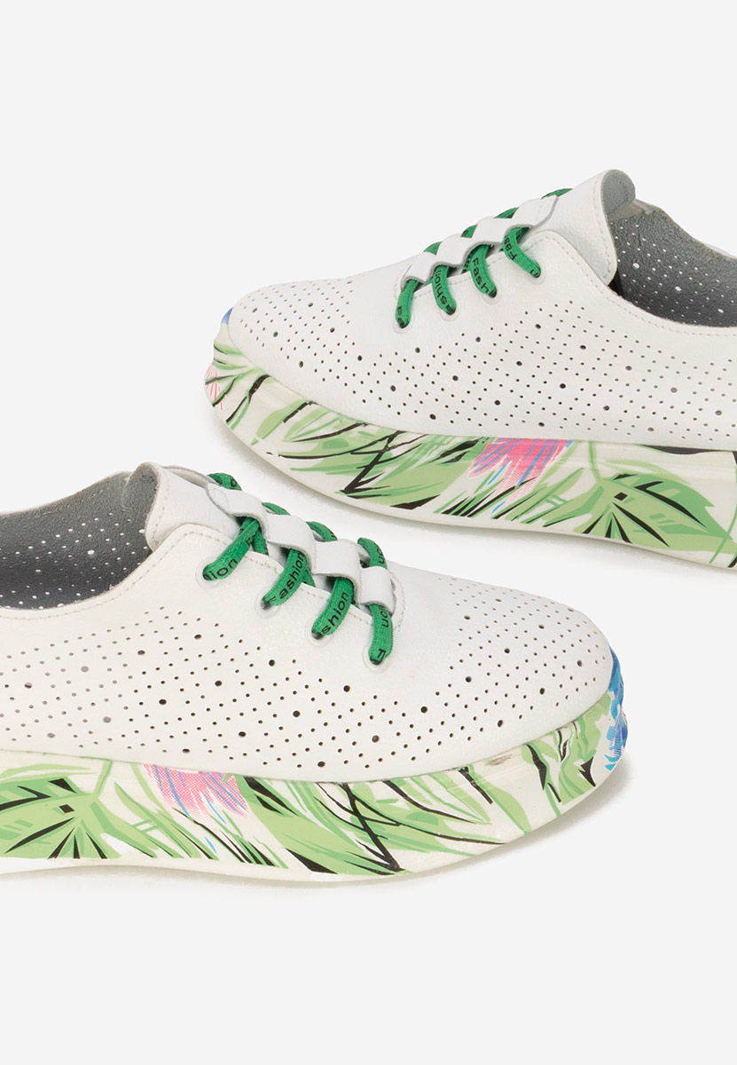 Florinna fehér női bőr sneaker