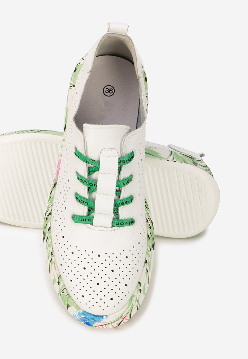 Florinna fehér női bőr sneaker