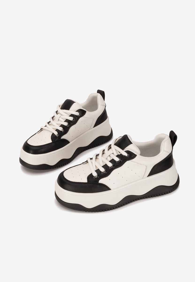 Euselia v2 fehér női bőr sneaker