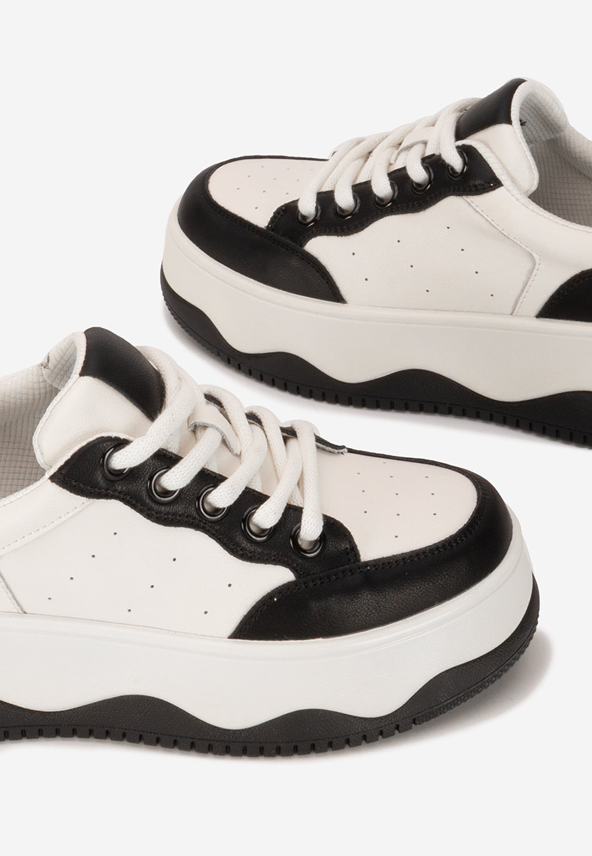 Euselia v2 fehér női bőr sneaker