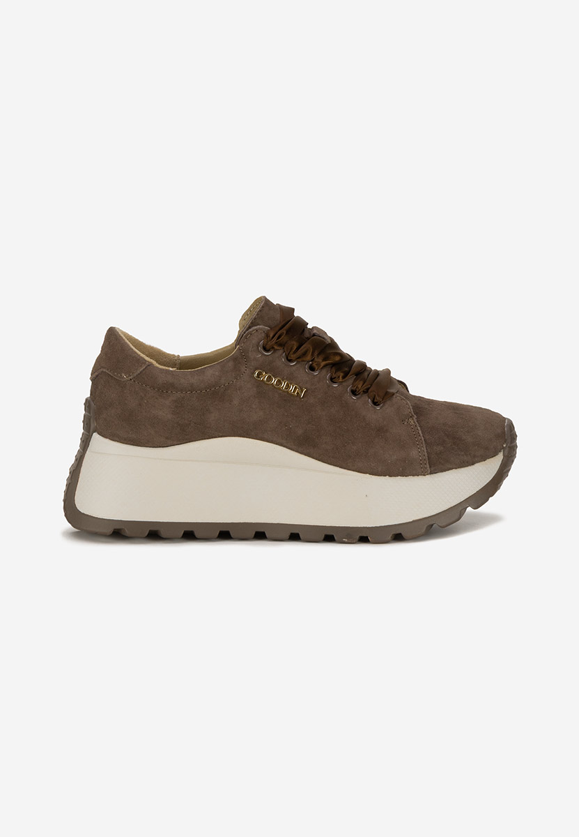 Gonelia v2 barna női bőr sneaker