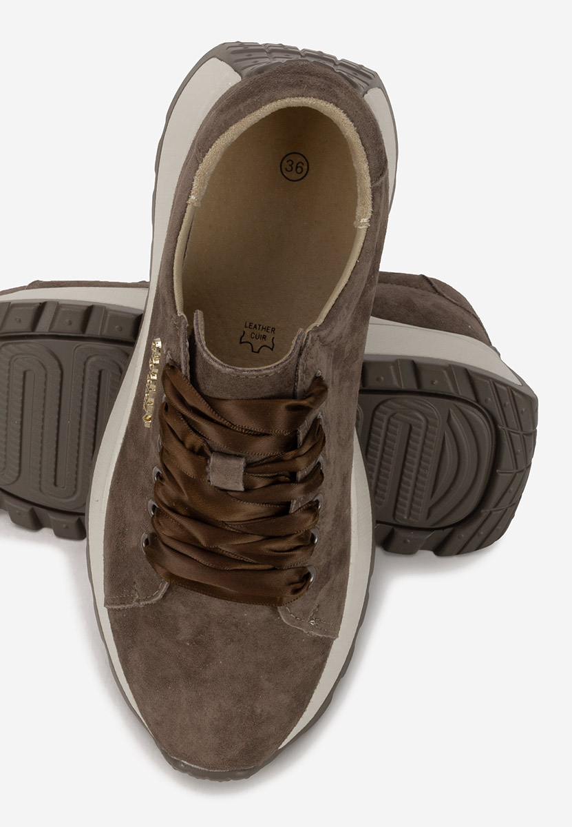 Gonelia v2 barna női bőr sneaker