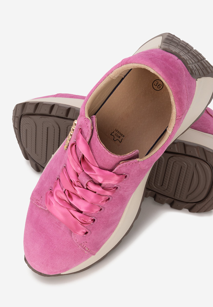 Gonelia lila női bőr sneaker