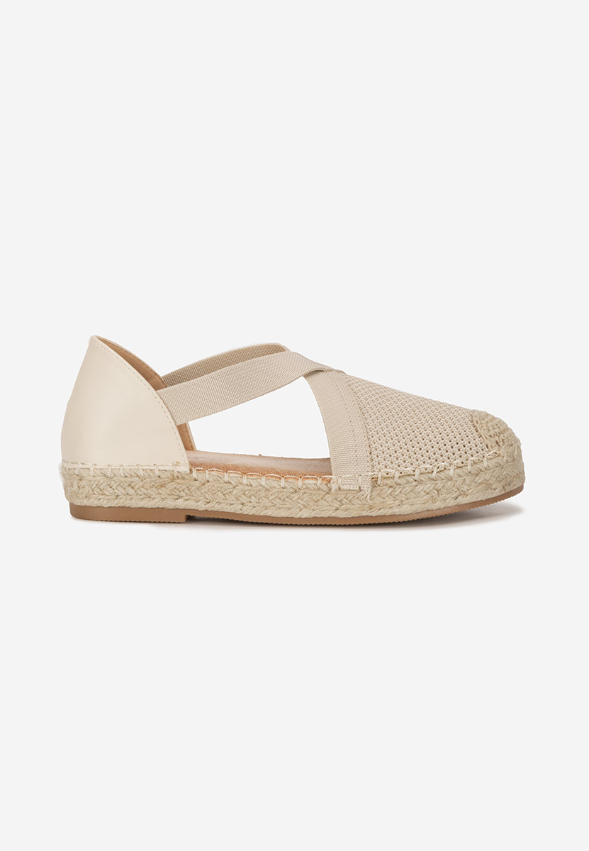Fensy bézs női espadrilles