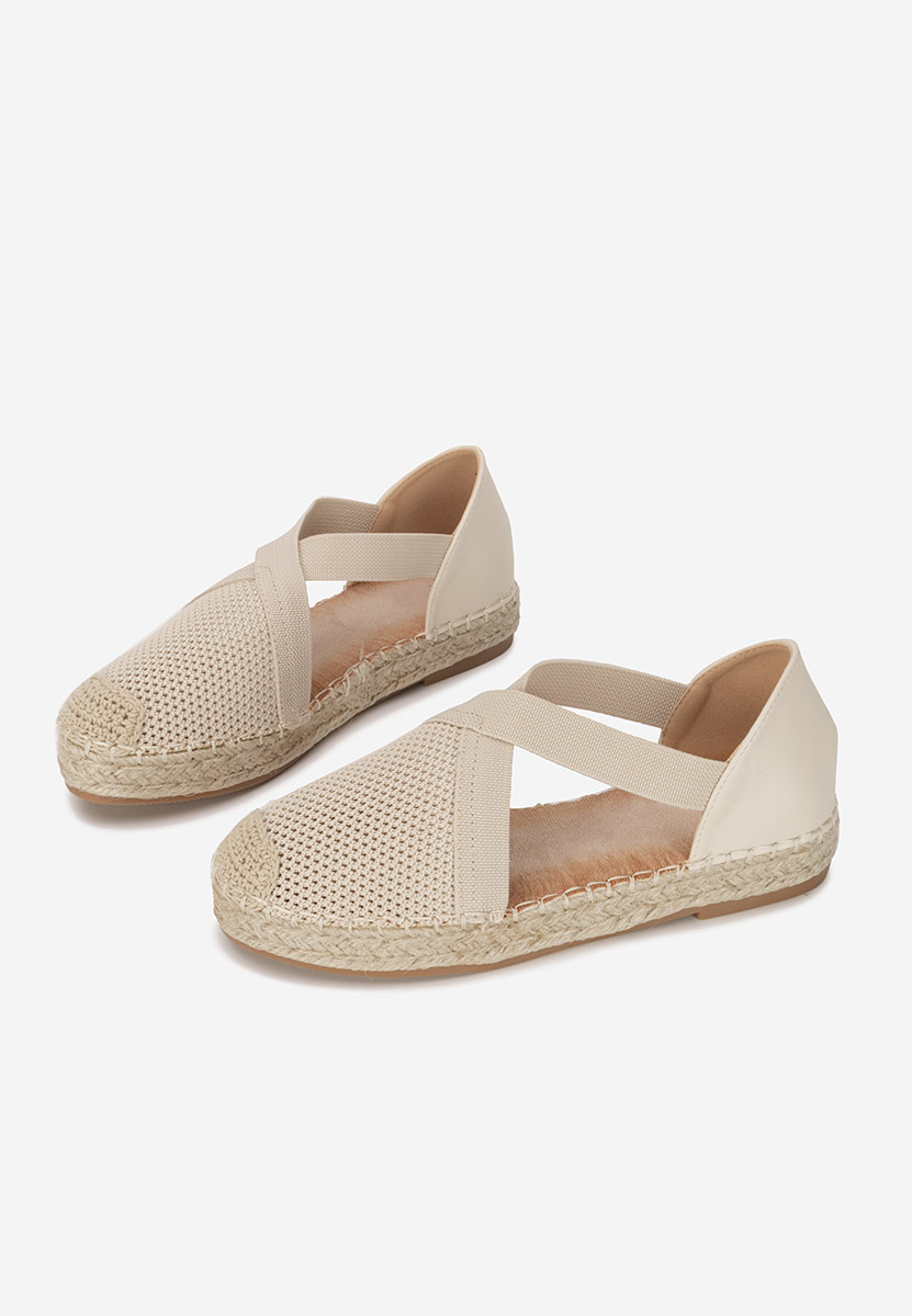 Fensy bézs női espadrilles
