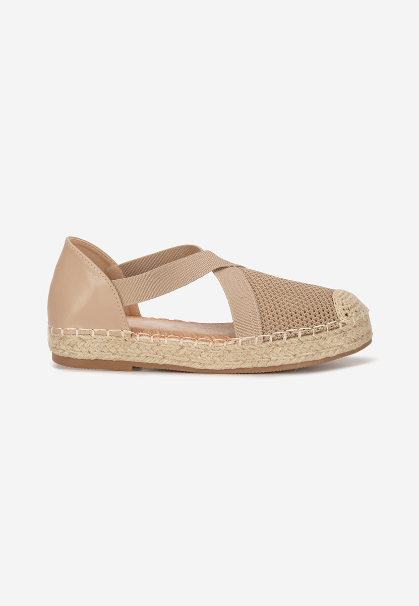 Fensy khaki női espadrilles