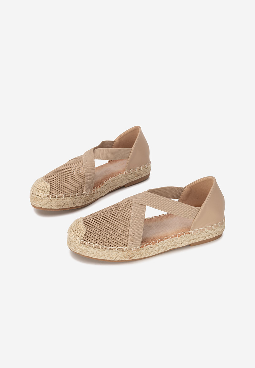 Fensy khaki női espadrilles
