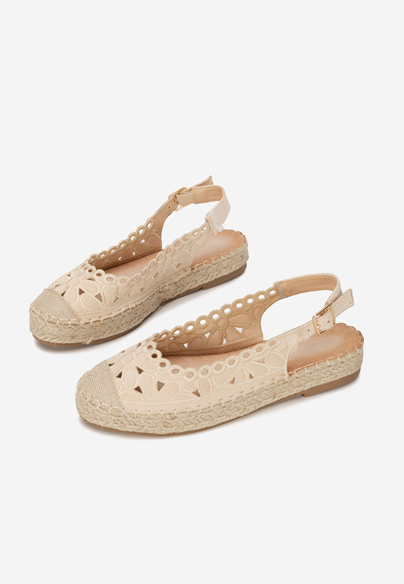 Latoria bézs női espadrilles