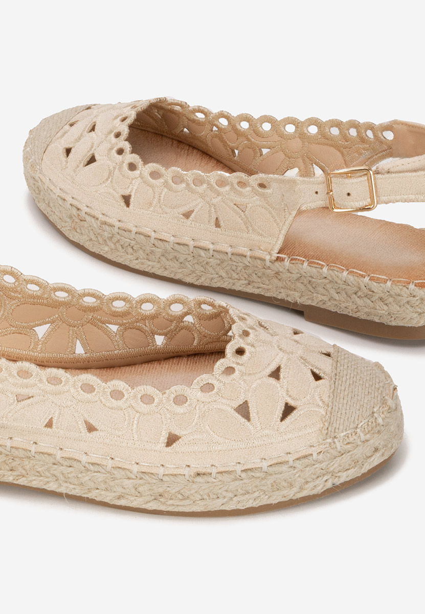 Latoria bézs női espadrilles
