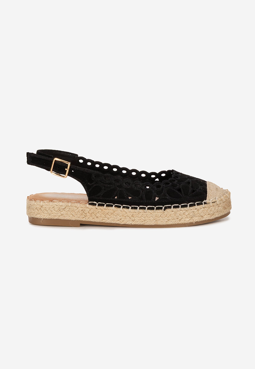Latoria fekete női espadrilles