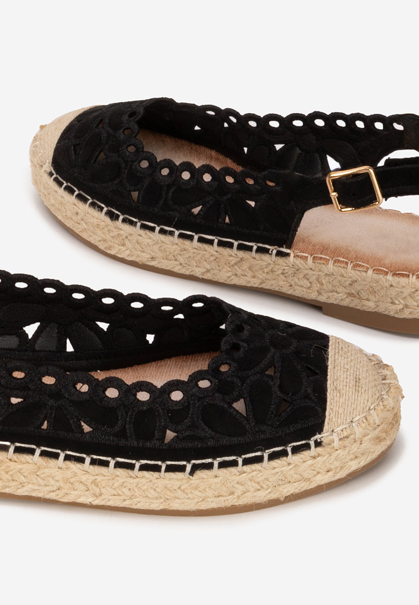 Latoria fekete női espadrilles