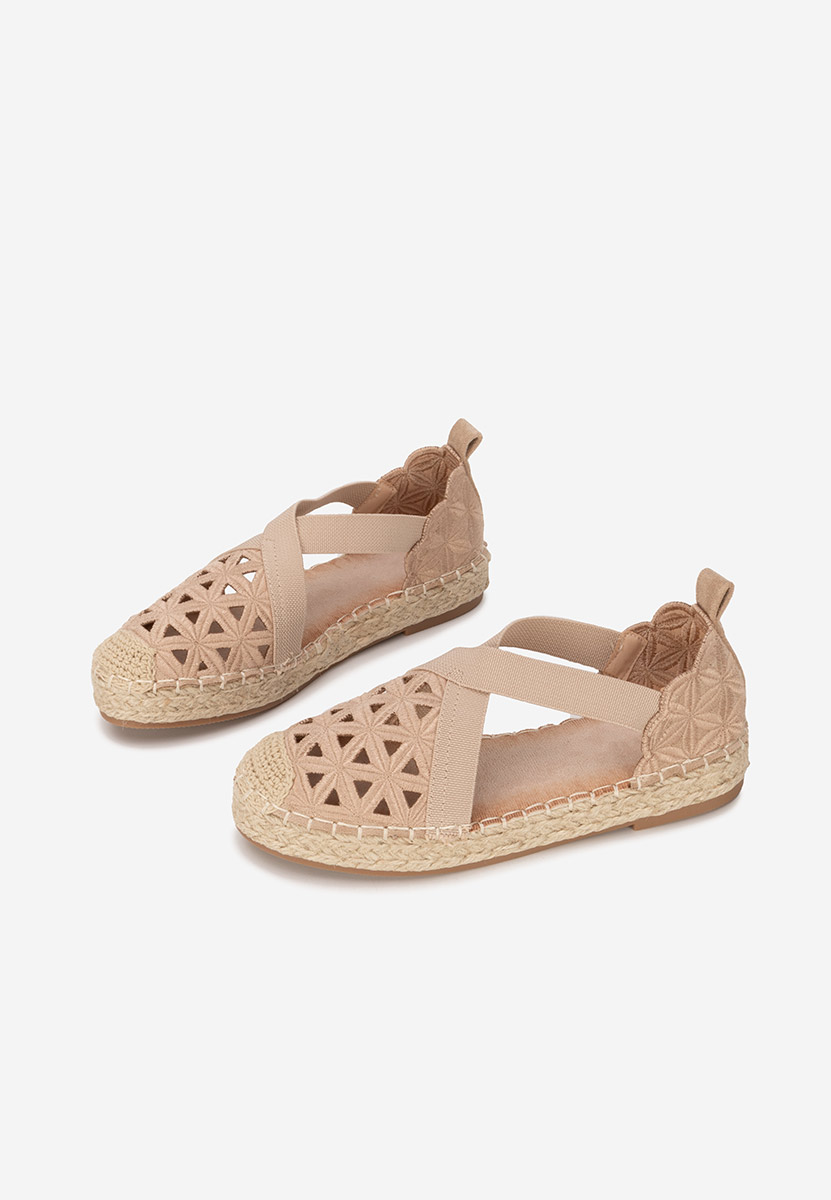 Feliania khaki női espadrilles