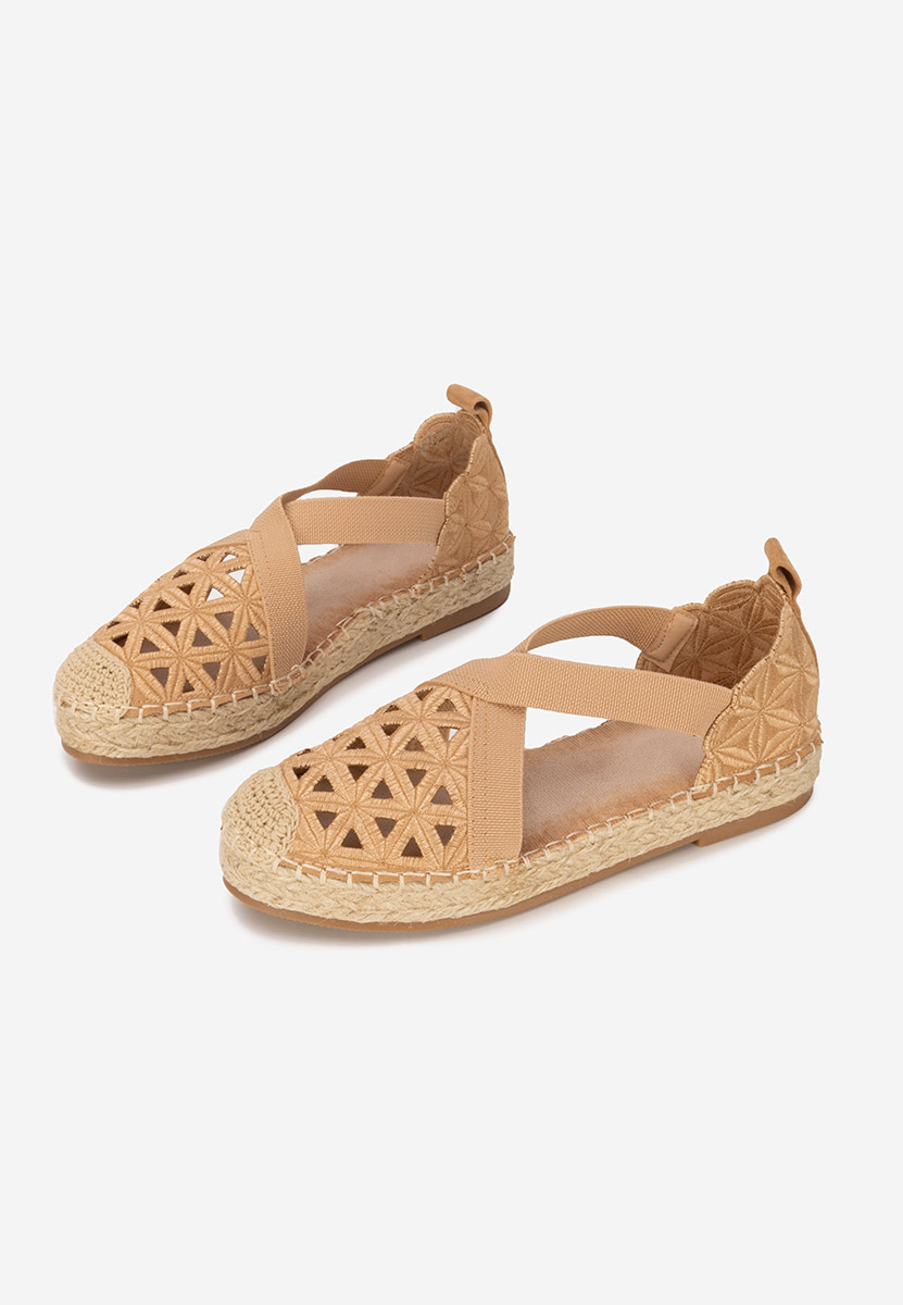 Feliania camel női espadrilles