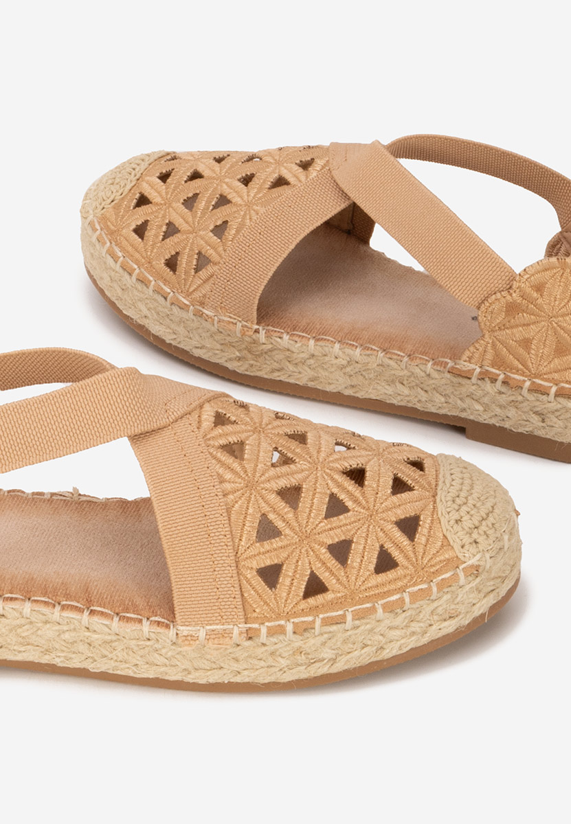 Feliania camel női espadrilles