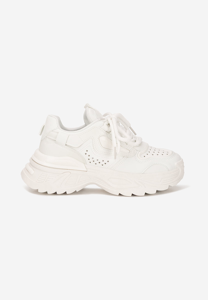 Dorathy fehér platform sneaker cipő 