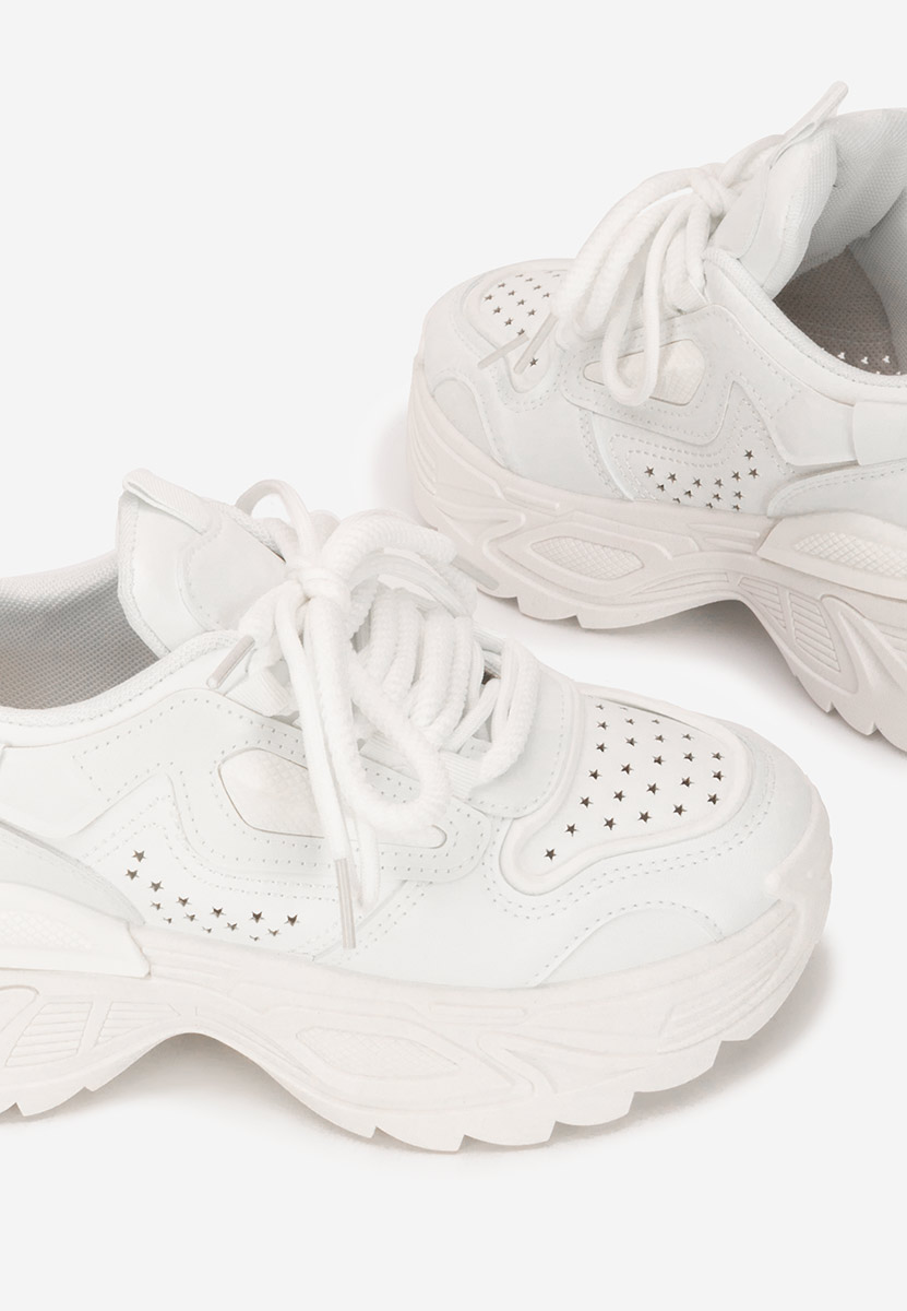 Dorathy fehér platform sneaker cipő 