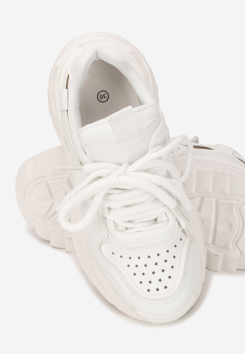 Dorathy fehér platform sneaker cipő 