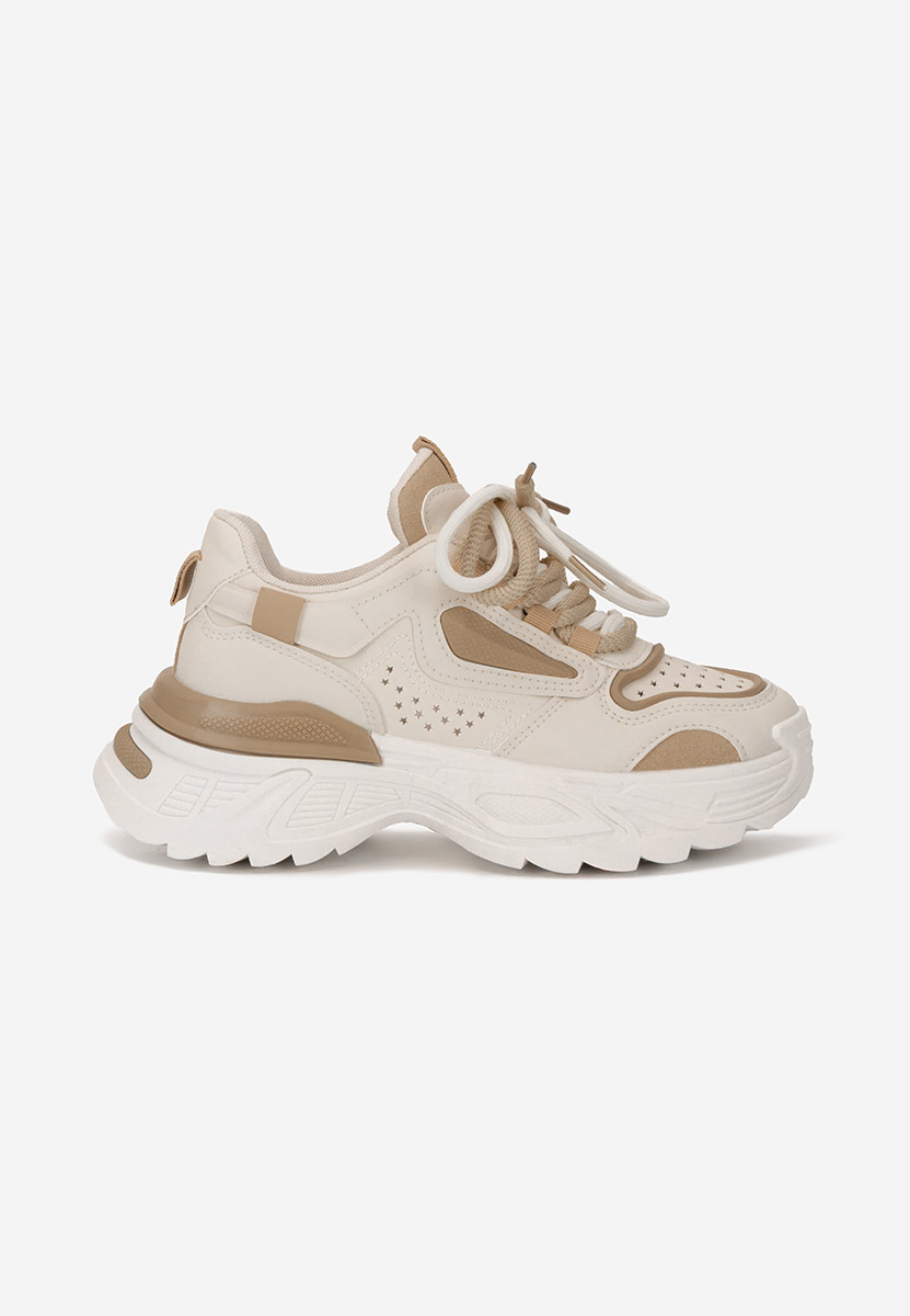 Dorathy bézs platform sneaker cipő 